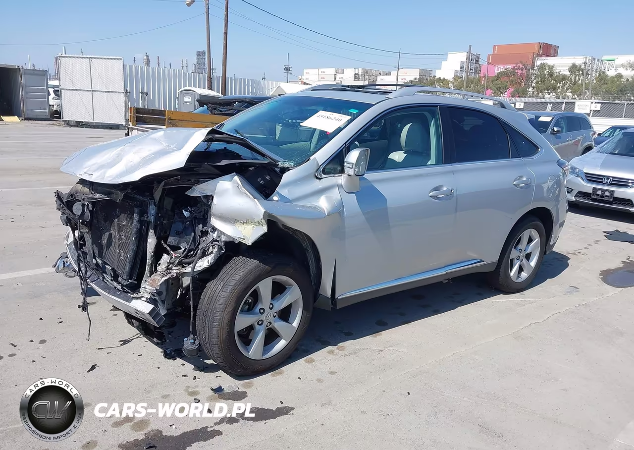2012 Lexus Rx 350 VIN:2T2ZK1BA5CC072587 - 2
