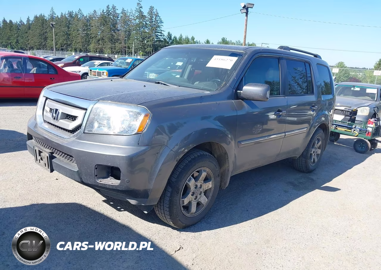 2010 Honda Pilot Touring VIN:5FNYF4H98AB019989 - 2
