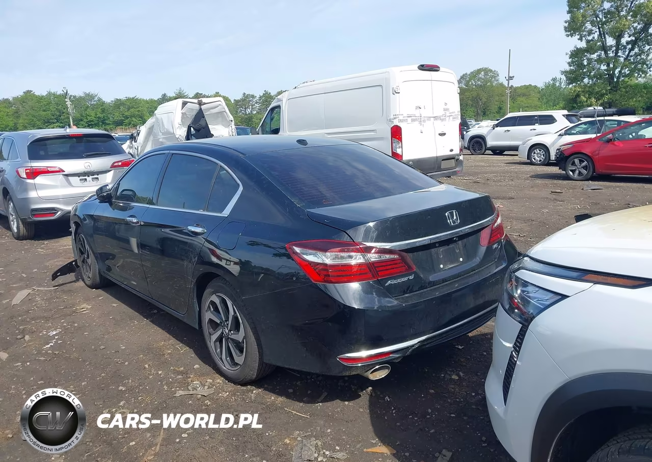 2016 Honda Accord Ex-L V-6 VIN:1HGCR3F80GA035354 - 3