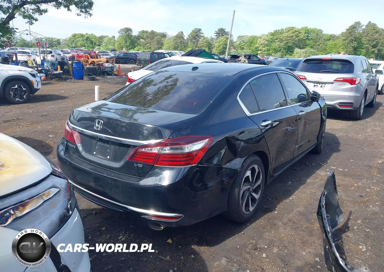 2016 Honda Accord Ex-L V-6 VIN:1HGCR3F80GA035354 - 4