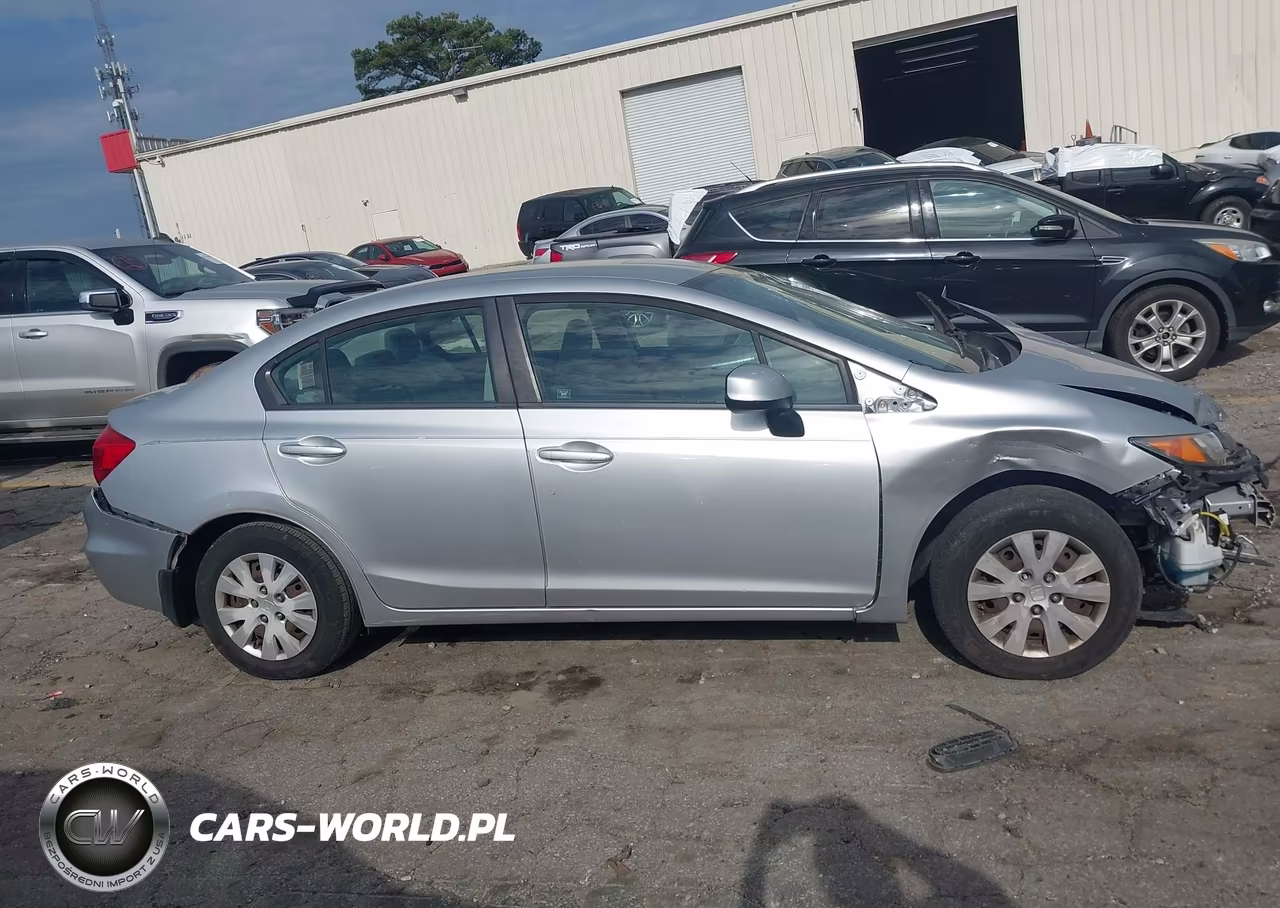 2012 Honda Civic Lx VIN:19XFB2F5XCE018021 - 13