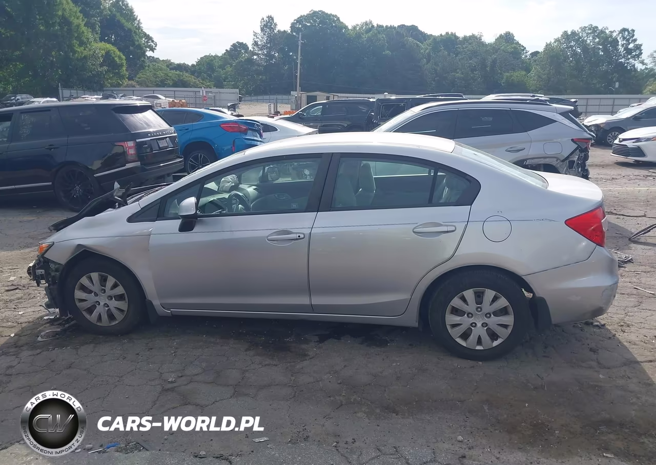 2012 Honda Civic Lx VIN:19XFB2F5XCE018021 - 14