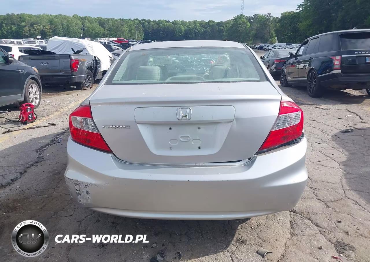 2012 Honda Civic Lx VIN:19XFB2F5XCE018021 - 16