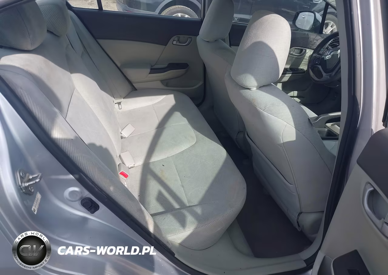 2012 Honda Civic Lx VIN:19XFB2F5XCE018021 - 8