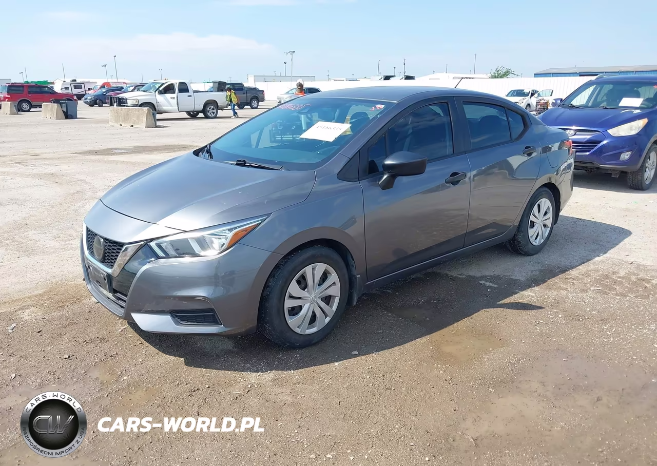 2020 Nissan Versa S Xtronic Cvt VIN:3N1CN8DV7LL832044 - 2