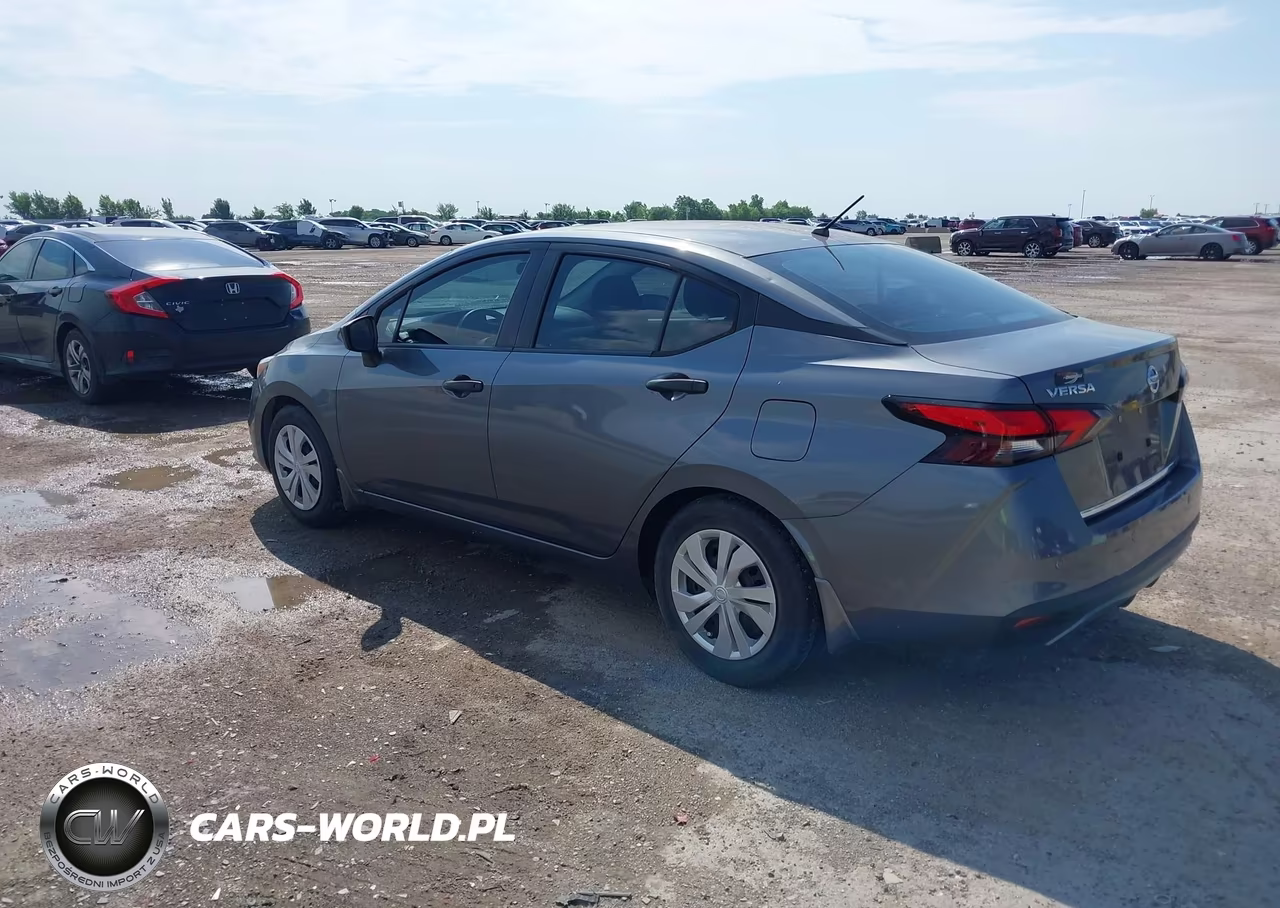 2020 Nissan Versa S Xtronic Cvt VIN:3N1CN8DV7LL832044 - 3