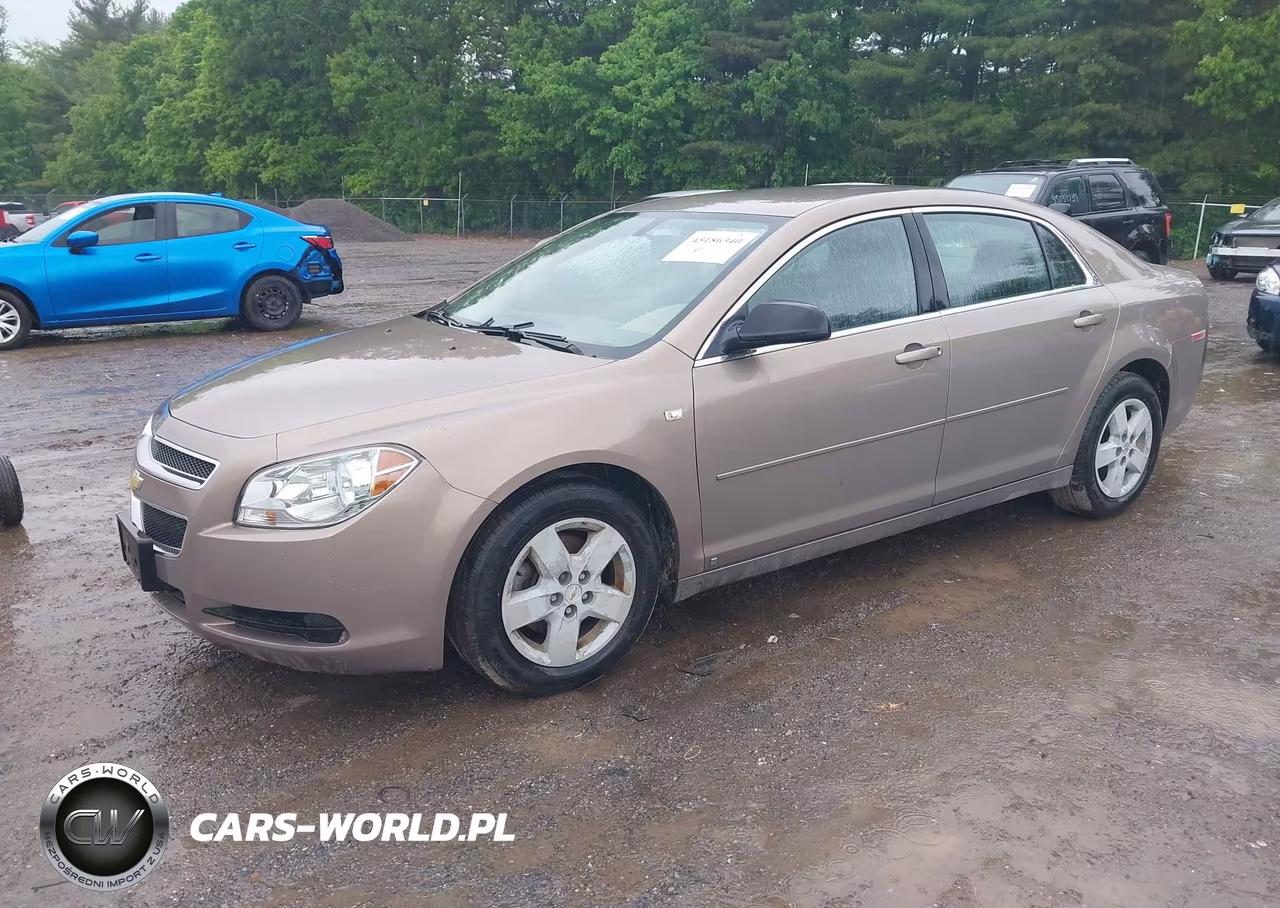 2008 Chevrolet Malibu Ls VIN:1G1ZG57B18F256270 - 2