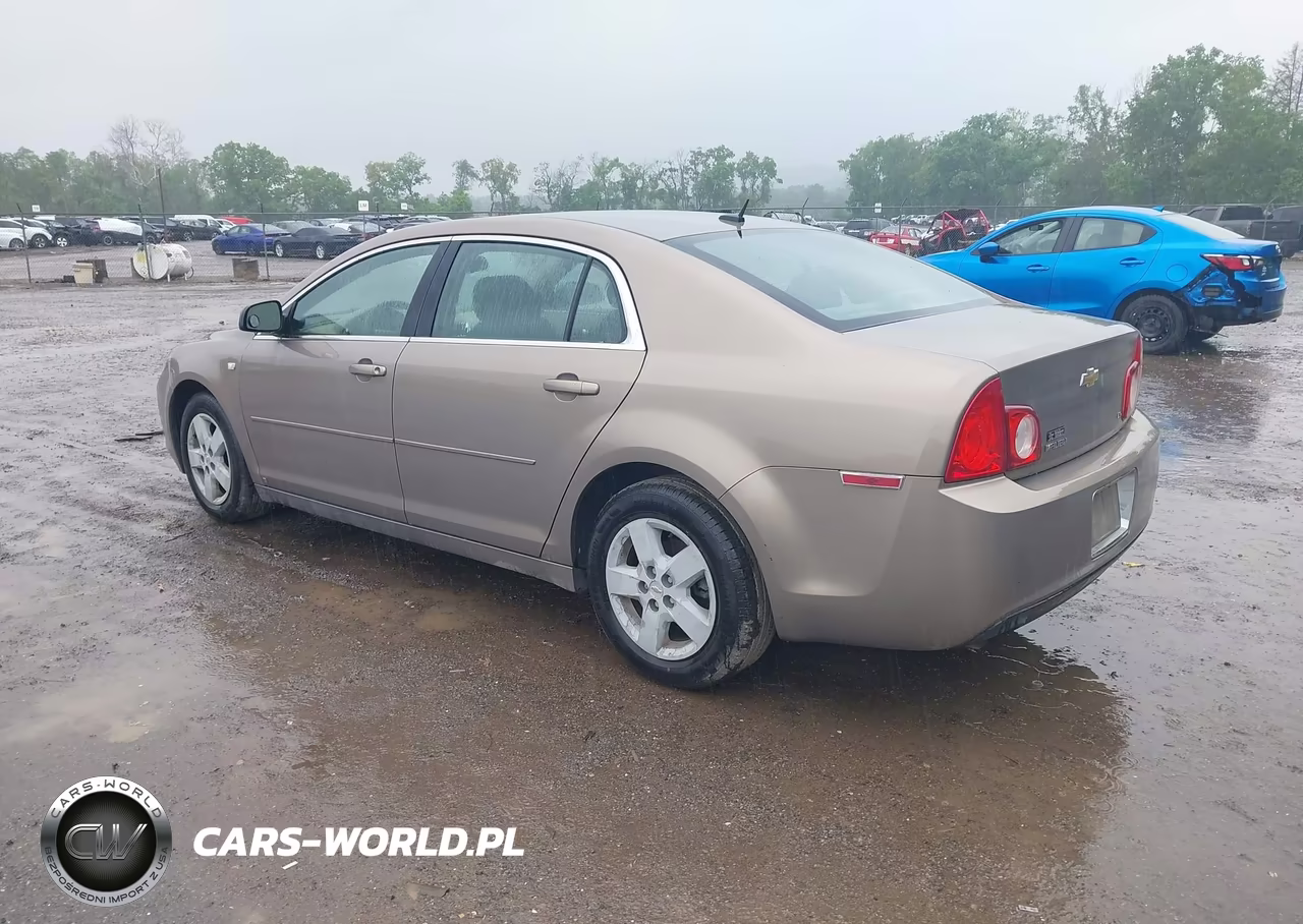 2008 Chevrolet Malibu Ls VIN:1G1ZG57B18F256270 - 3