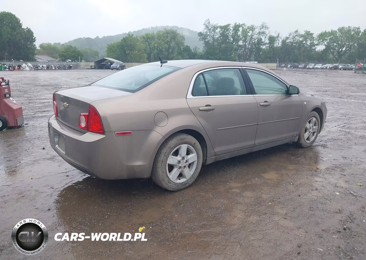2008 Chevrolet Malibu Ls VIN:1G1ZG57B18F256270 - 4