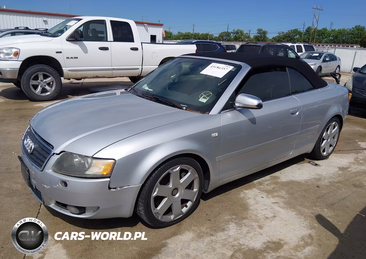 2005 Audi S4 VIN:WUARL48H75K901557 - 2