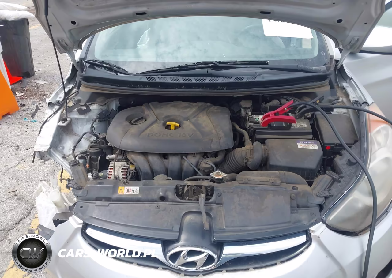2013 Hyundai Elantra Gls VIN:KMHDH4AE6DU936050 - 10