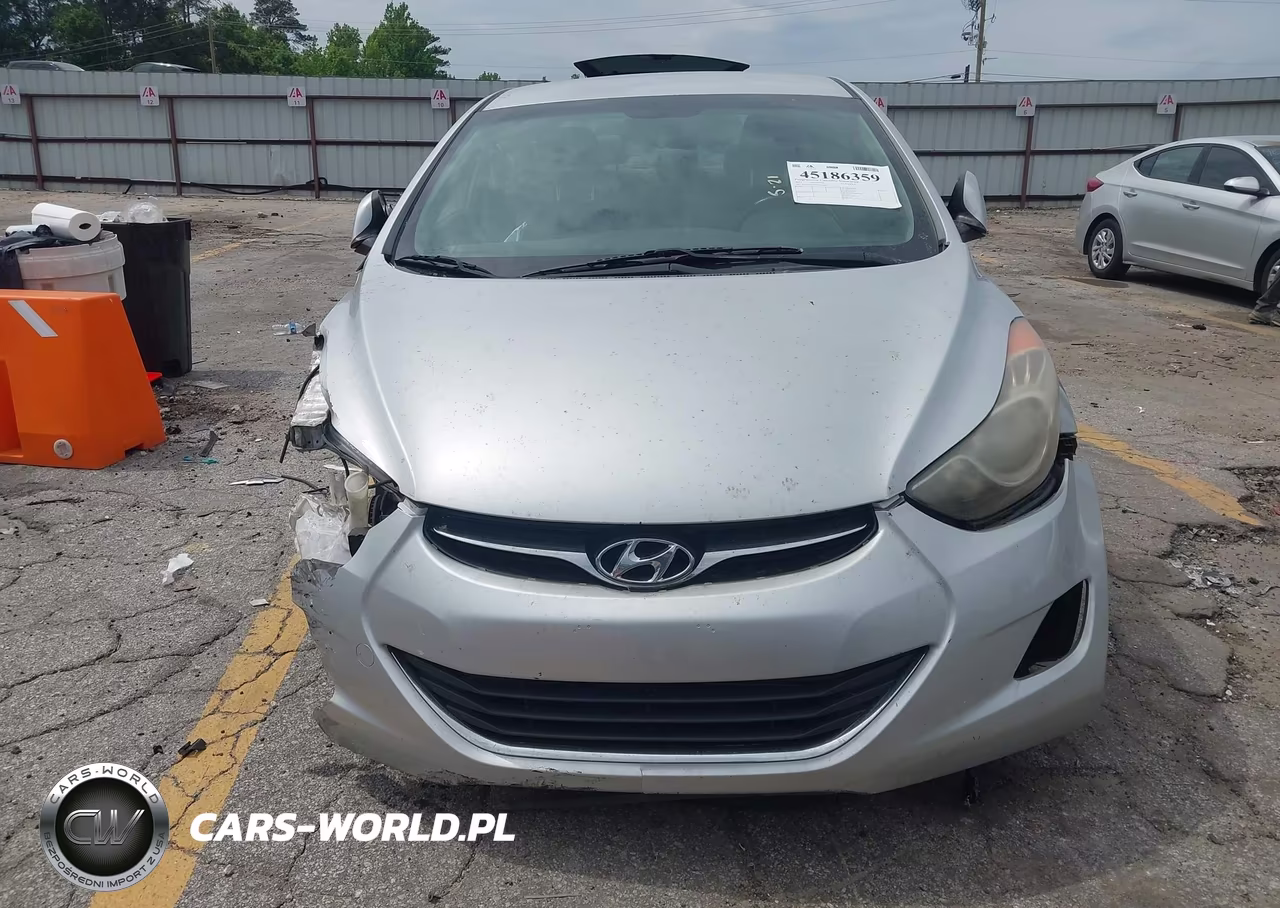 2013 Hyundai Elantra Gls VIN:KMHDH4AE6DU936050 - 12