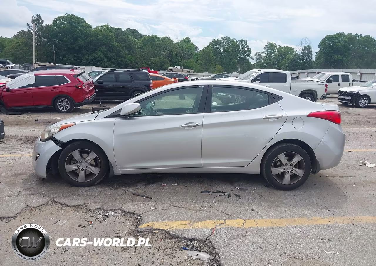 2013 Hyundai Elantra Gls VIN:KMHDH4AE6DU936050 - 14