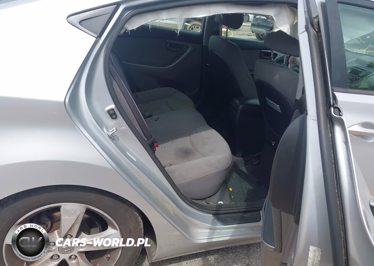 2013 Hyundai Elantra Gls VIN:KMHDH4AE6DU936050 - 8
