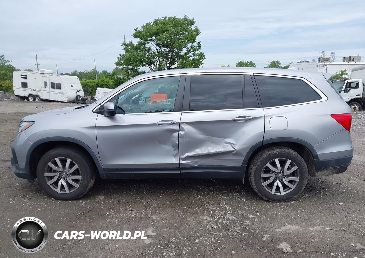 2021 Honda Pilot Awd Ex-L VIN:5FNYF6H55MB074641 - 14