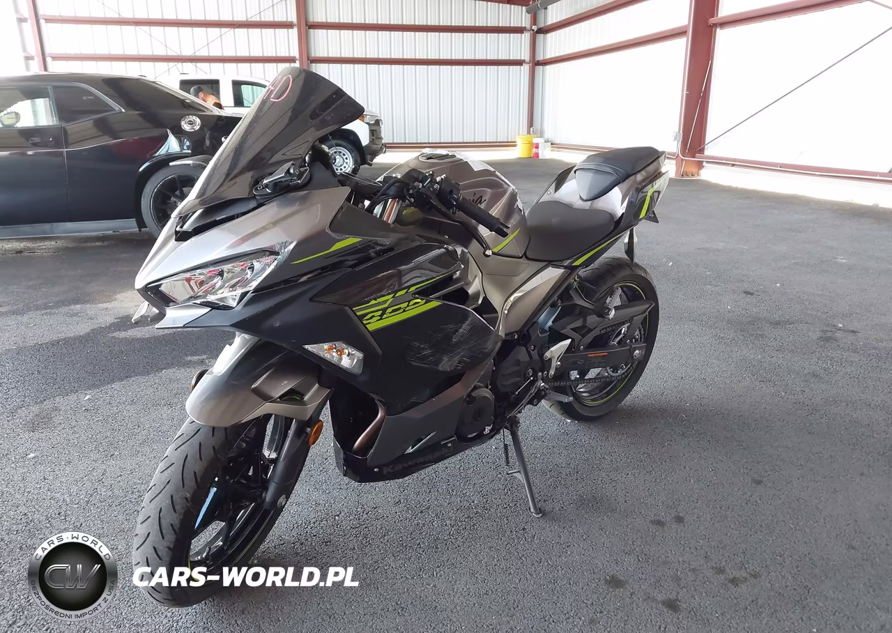 2021 Kawasaki Ex400 VIN:JKAEXKG16MDAA9188 - 2