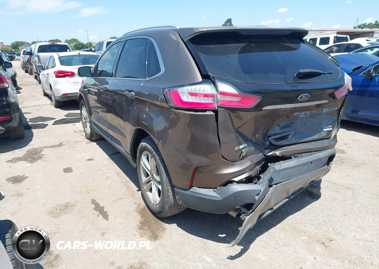 2019 Ford Edge Sel VIN:2FMPK3J90KBB41476 - 3