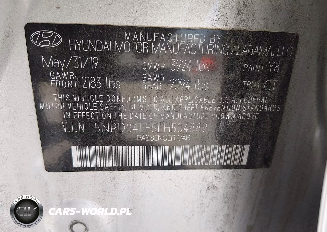 2020 Hyundai Elantra Sel VIN:5NPD84LF5LH504889 - 9