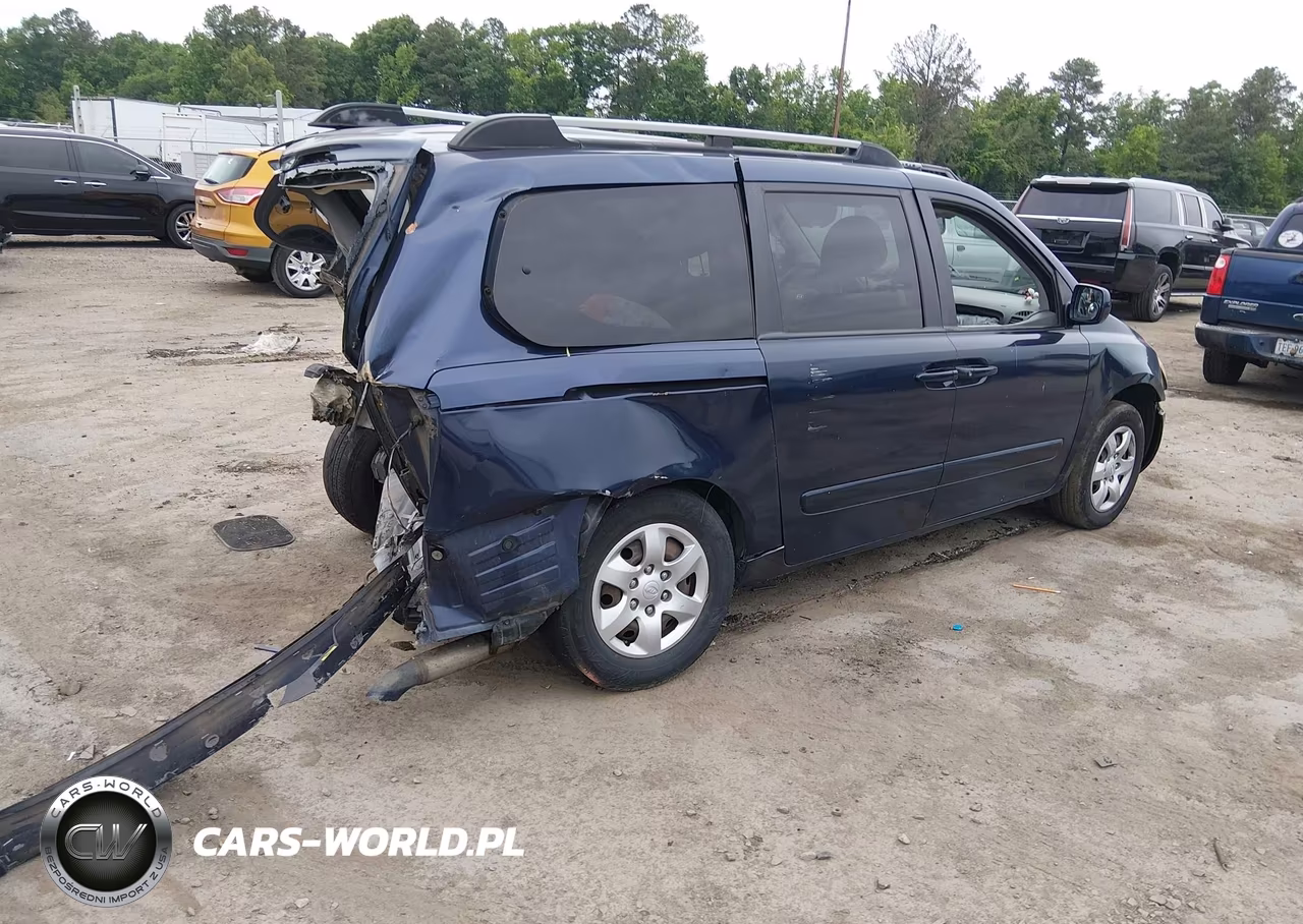 2008 Kia Sedona Lx VIN:KNDMB233686248095 - 4