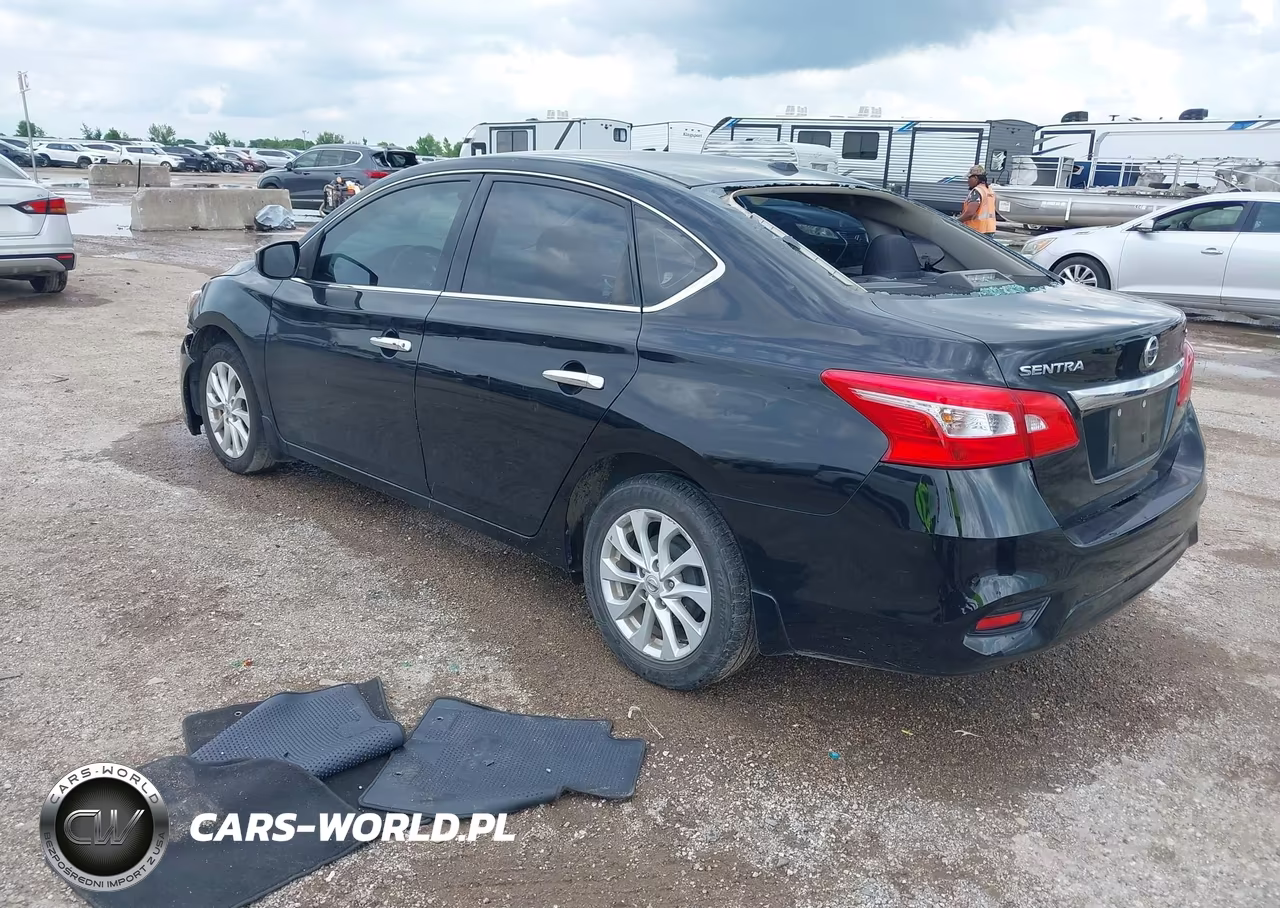 2018 Nissan Sentra Sv VIN:3N1AB7AP6JY210339 - 3