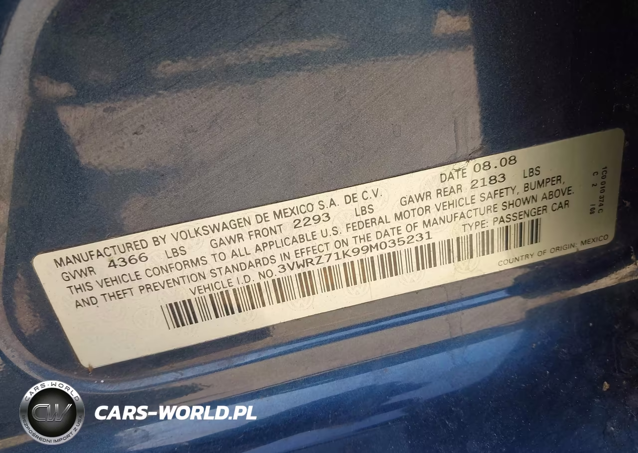 2009 Volkswagen Jetta Se-Sel VIN:3VWRZ71K99M035231 - 9