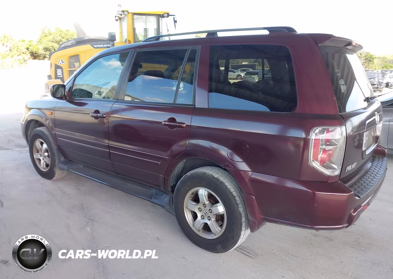 2007 Honda Pilot Ex VIN:2HKYF18447H503784 - 3