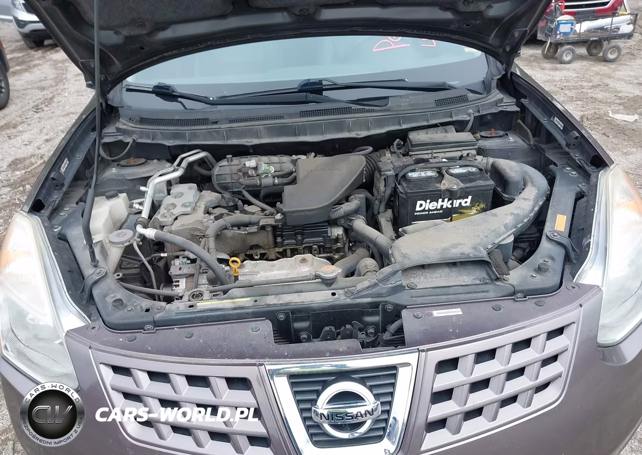 2008 Nissan Rogue Sl VIN:JN8AS58V58W145981 - 10