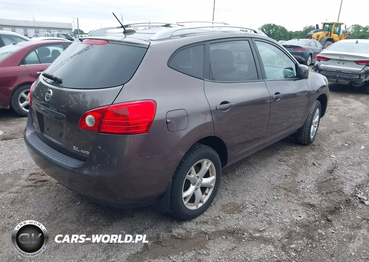 2008 Nissan Rogue Sl VIN:JN8AS58V58W145981 - 4