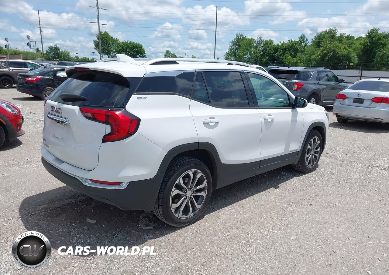 2021 GMC Terrain Fwd Slt VIN:3GKALPEV3ML311850 - 4