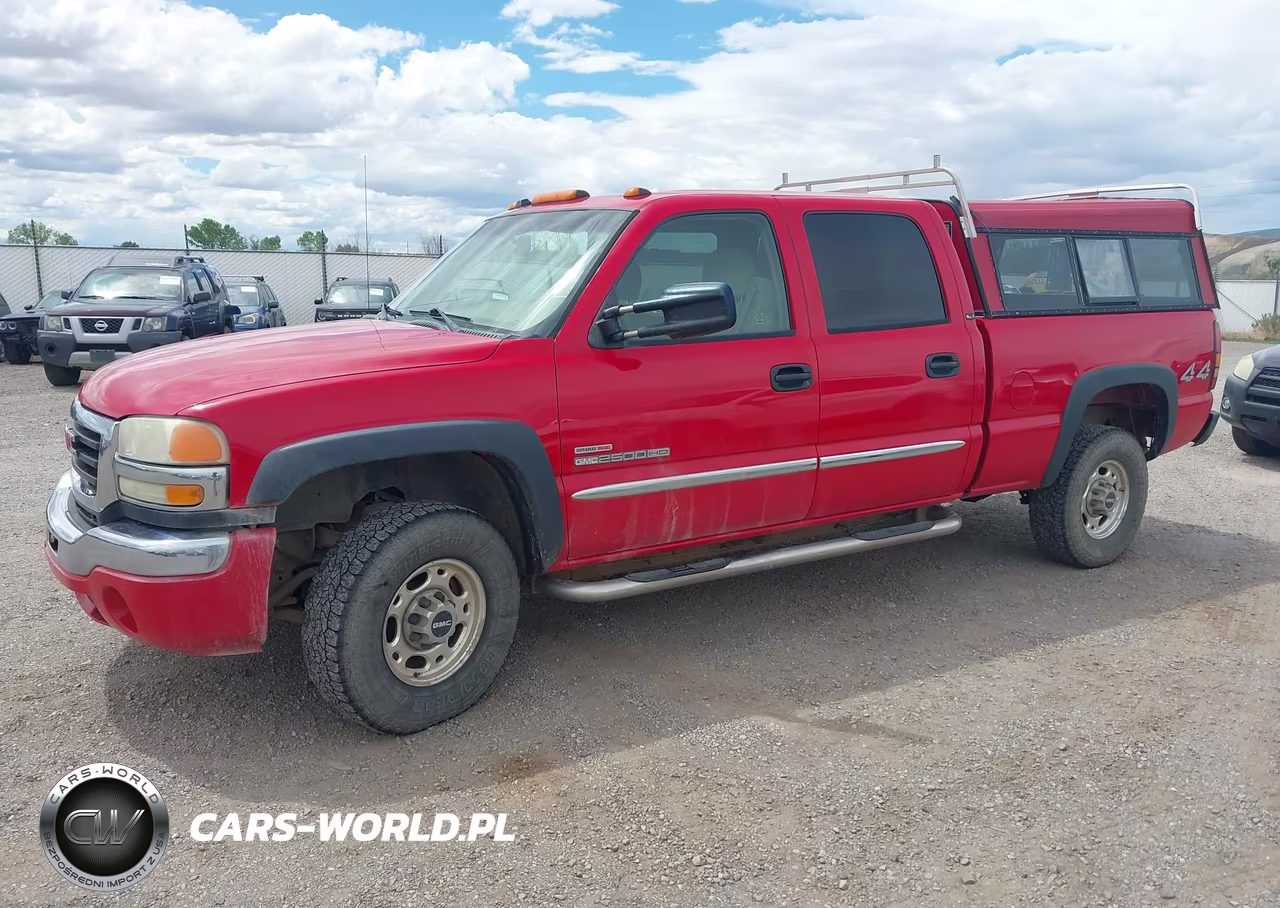 2005 GMC Sierra 2500Hd Sle VIN:1GTHK232X5F944141 - 2