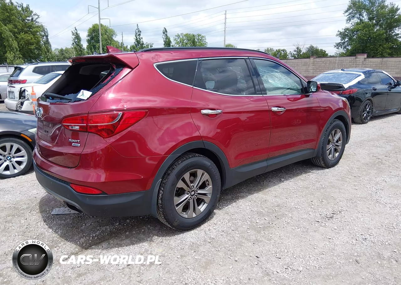 2015 Hyundai Santa Fe Sport 2.4L VIN:5XYZUDLB7FG303165 - 4