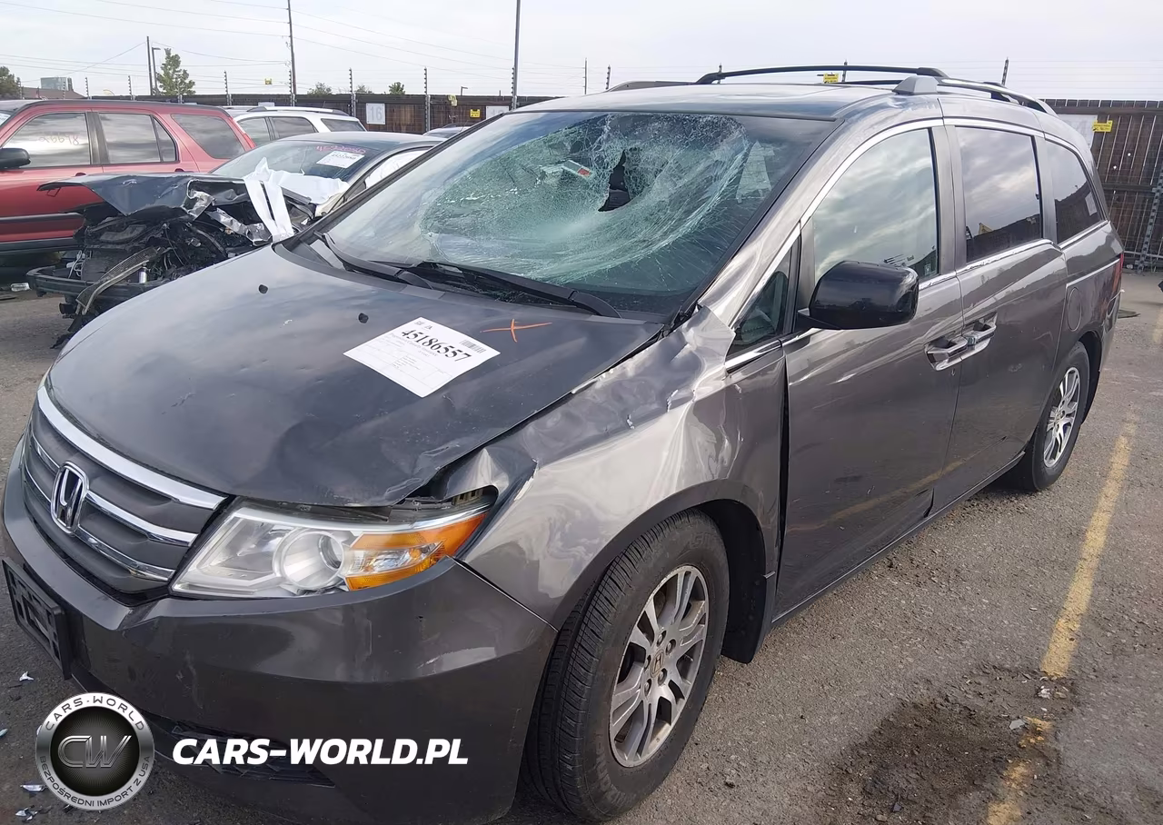 2012 Honda Odyssey Ex-L VIN:5FNRL5H62CB044995 - 2