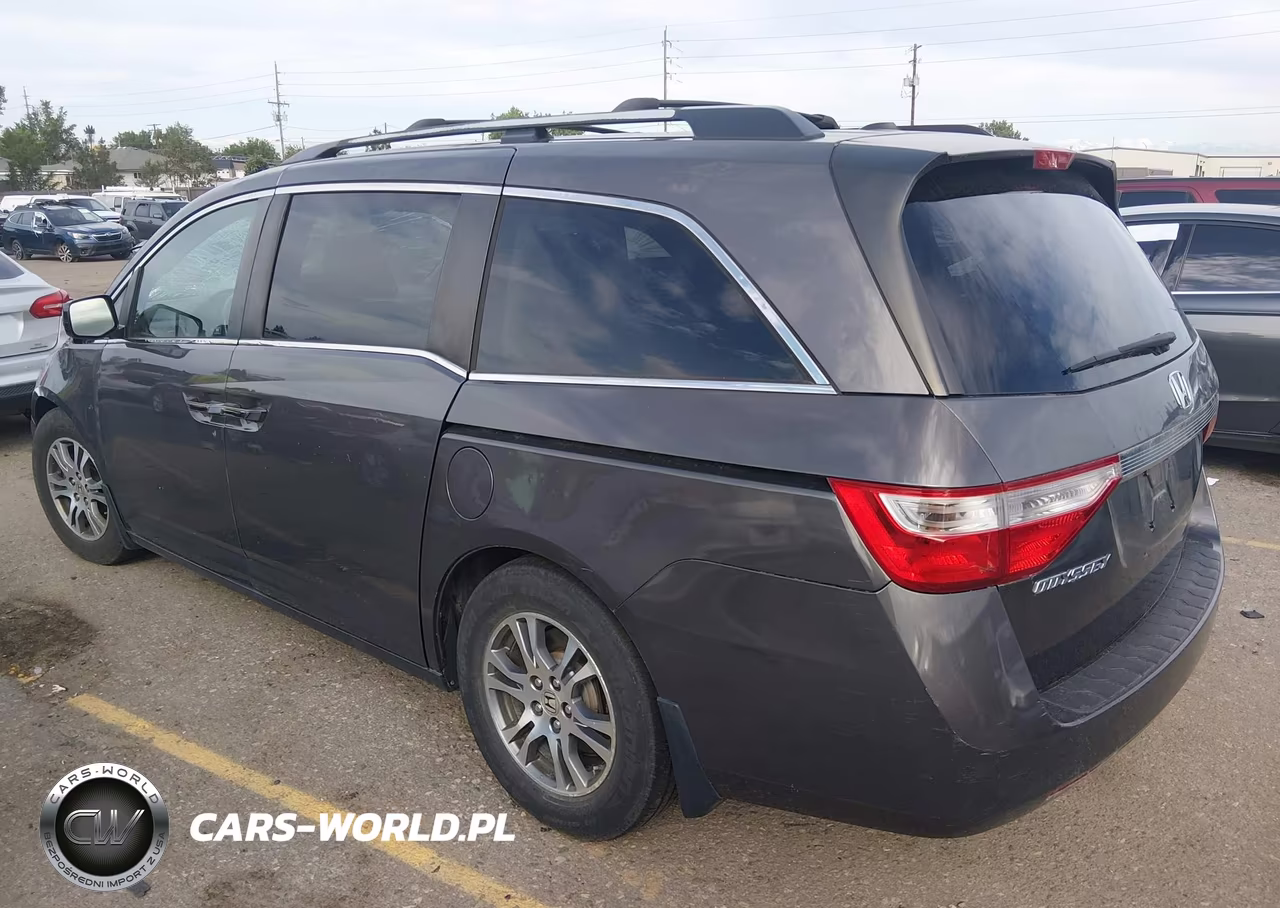 2012 Honda Odyssey Ex-L VIN:5FNRL5H62CB044995 - 3