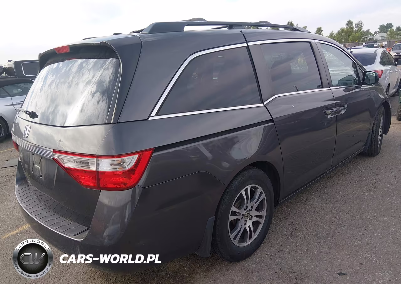 2012 Honda Odyssey Ex-L VIN:5FNRL5H62CB044995 - 4