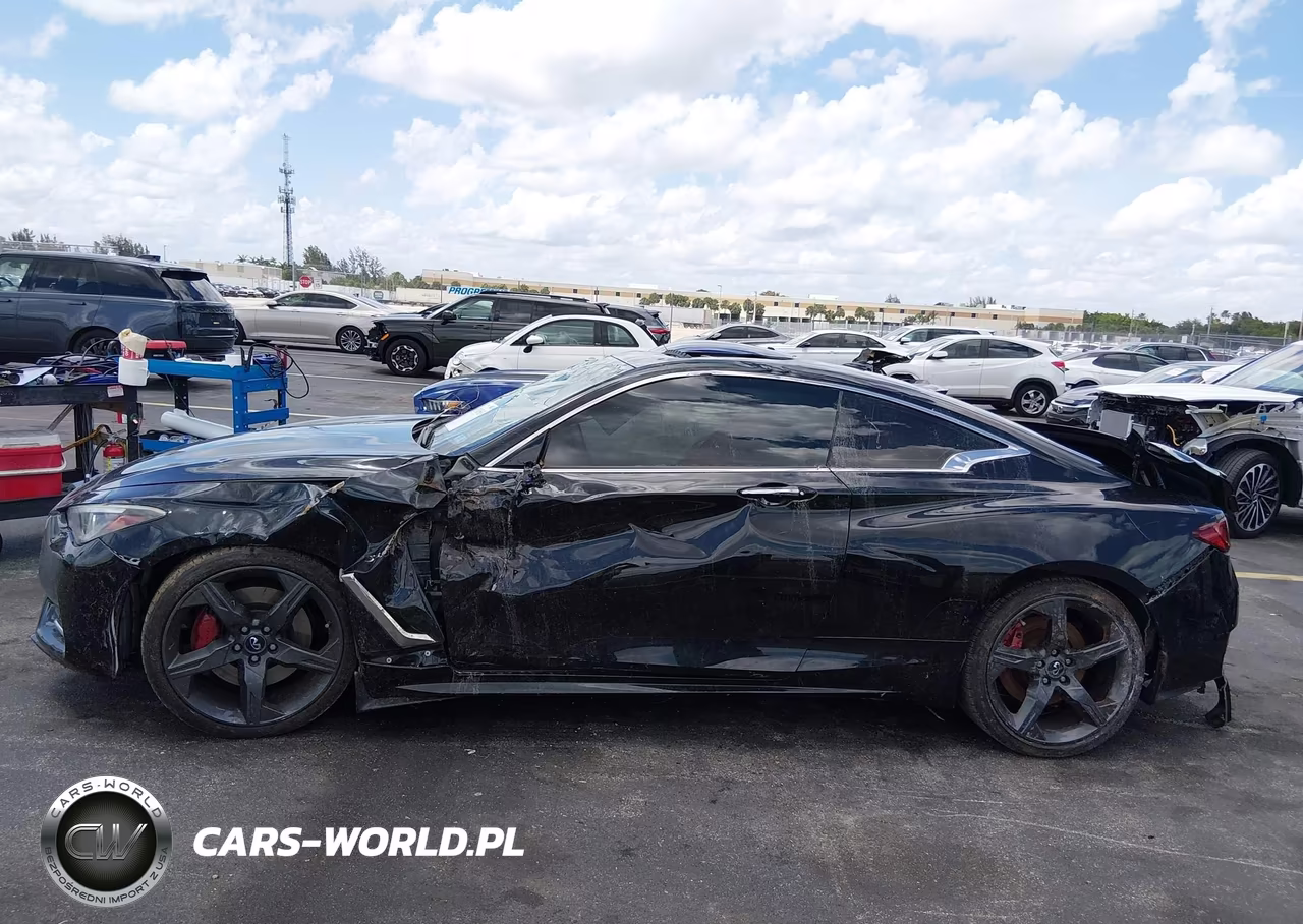 2019 Infiniti Q60 3.0T Red Sport 400 VIN:JN1FV7ELXKM440796 - 14