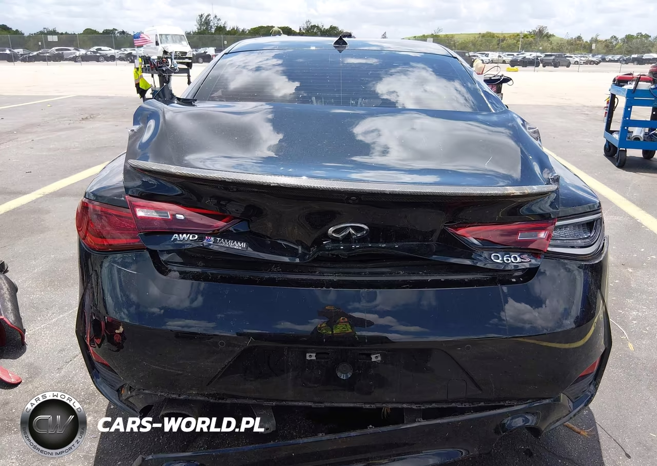 2019 Infiniti Q60 3.0T Red Sport 400 VIN:JN1FV7ELXKM440796 - 16