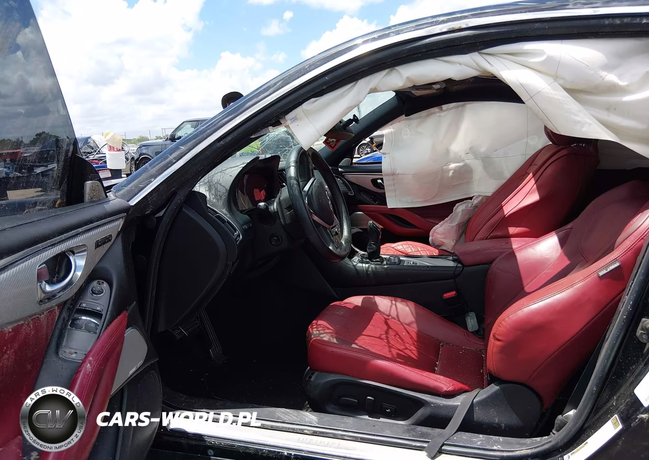 2019 Infiniti Q60 3.0T Red Sport 400 VIN:JN1FV7ELXKM440796 - 5