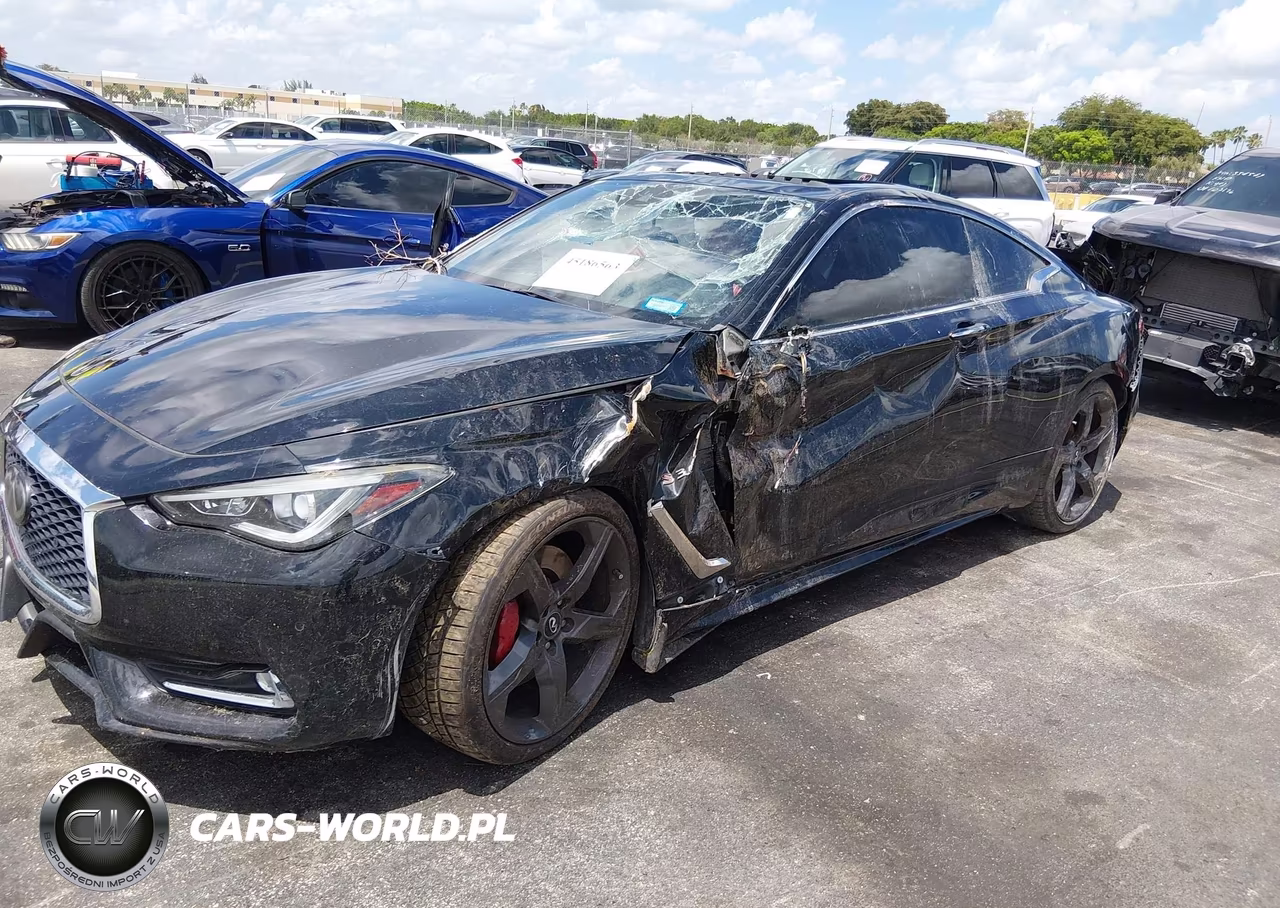 2019 Infiniti Q60 3.0T Red Sport 400 VIN:JN1FV7ELXKM440796 - 6