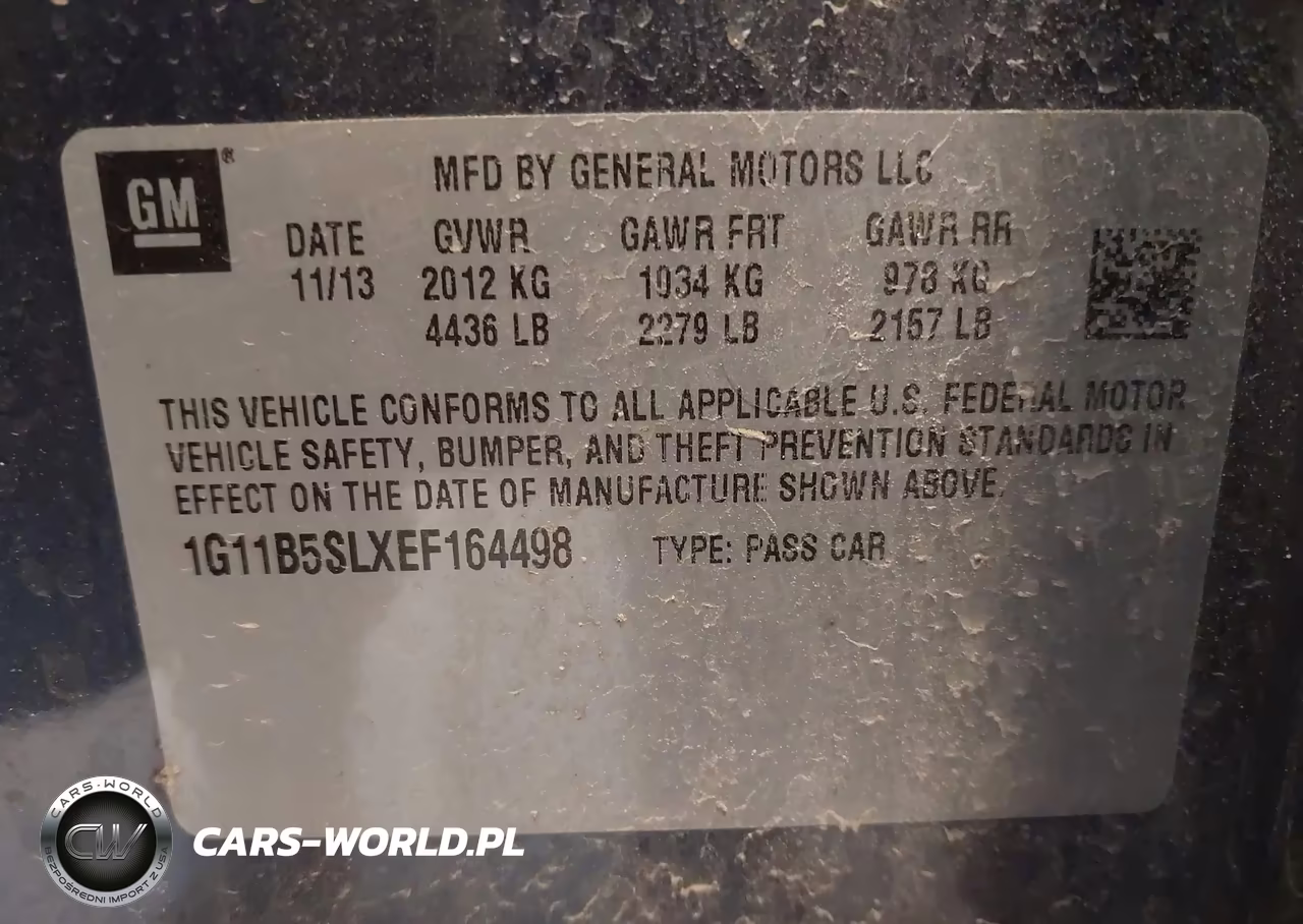 2014 Chevrolet Malibu 1Ls VIN:1G11B5SLXEF164498 - 9