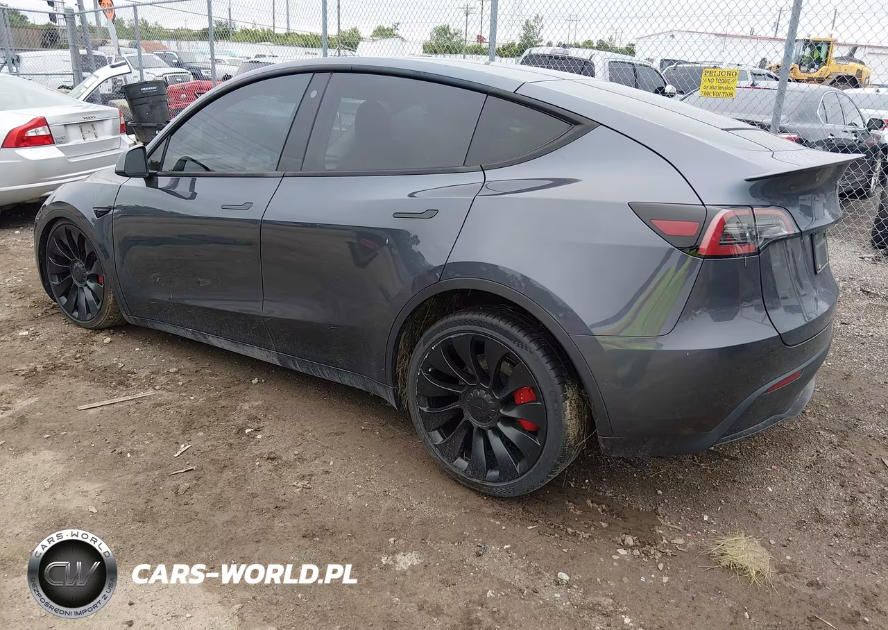 2022 Tesla Model Y Performance Dual Motor All-Wheel Drive VIN:7SAYGDEF0NF513277 - 3