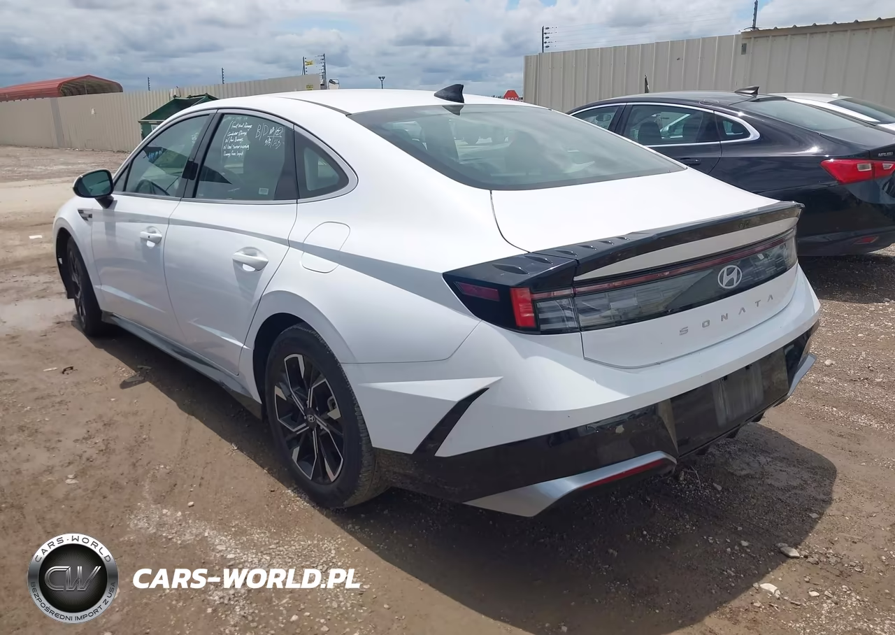 2025 Hyundai Sonata Sel VIN:KMHL64JA0SA507385 - 3