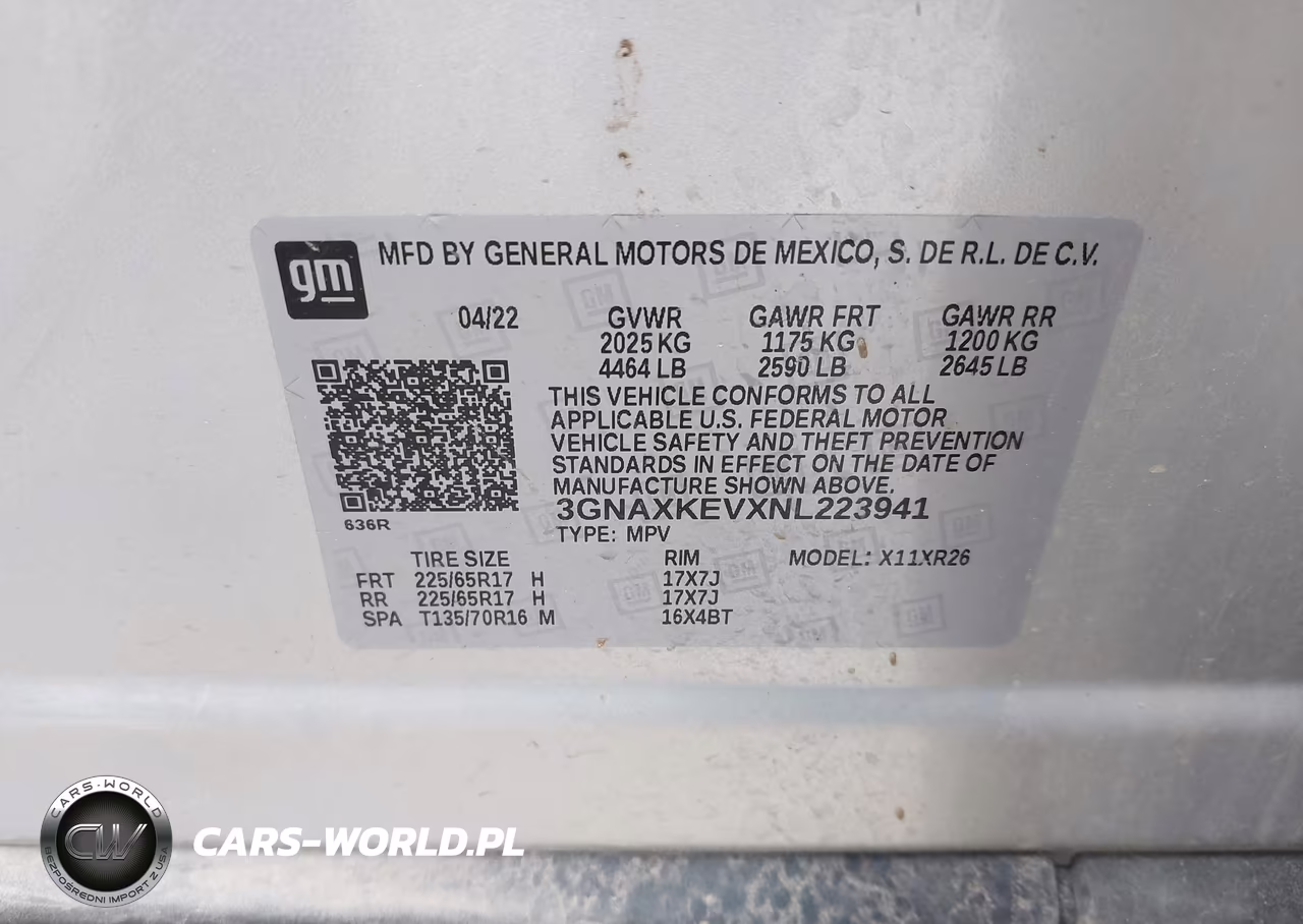 2022 Chevrolet Equinox Fwd Lt VIN:3GNAXKEVXNL223941 - 9