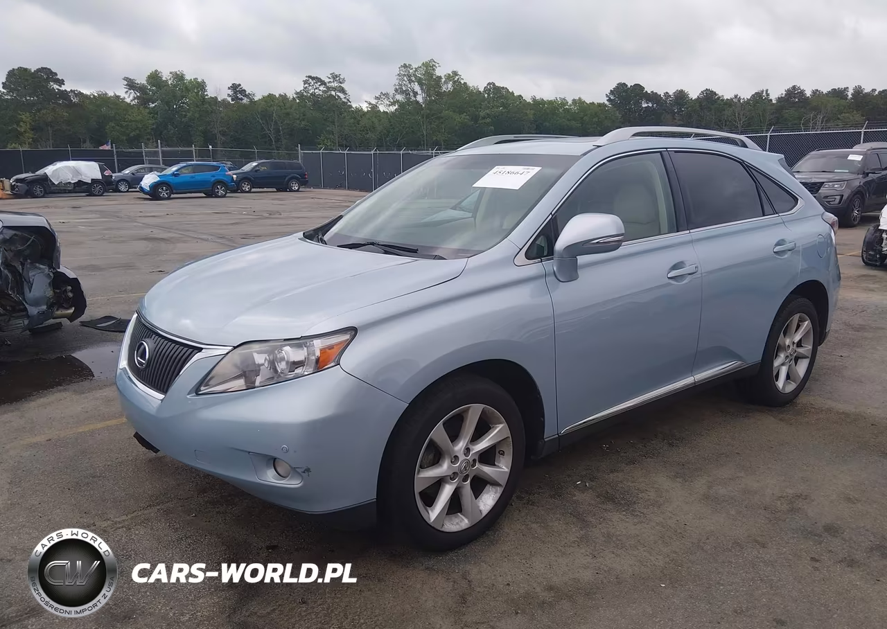 2010 Lexus Rx 350 VIN:2T2ZK1BA8AC037054 - 2