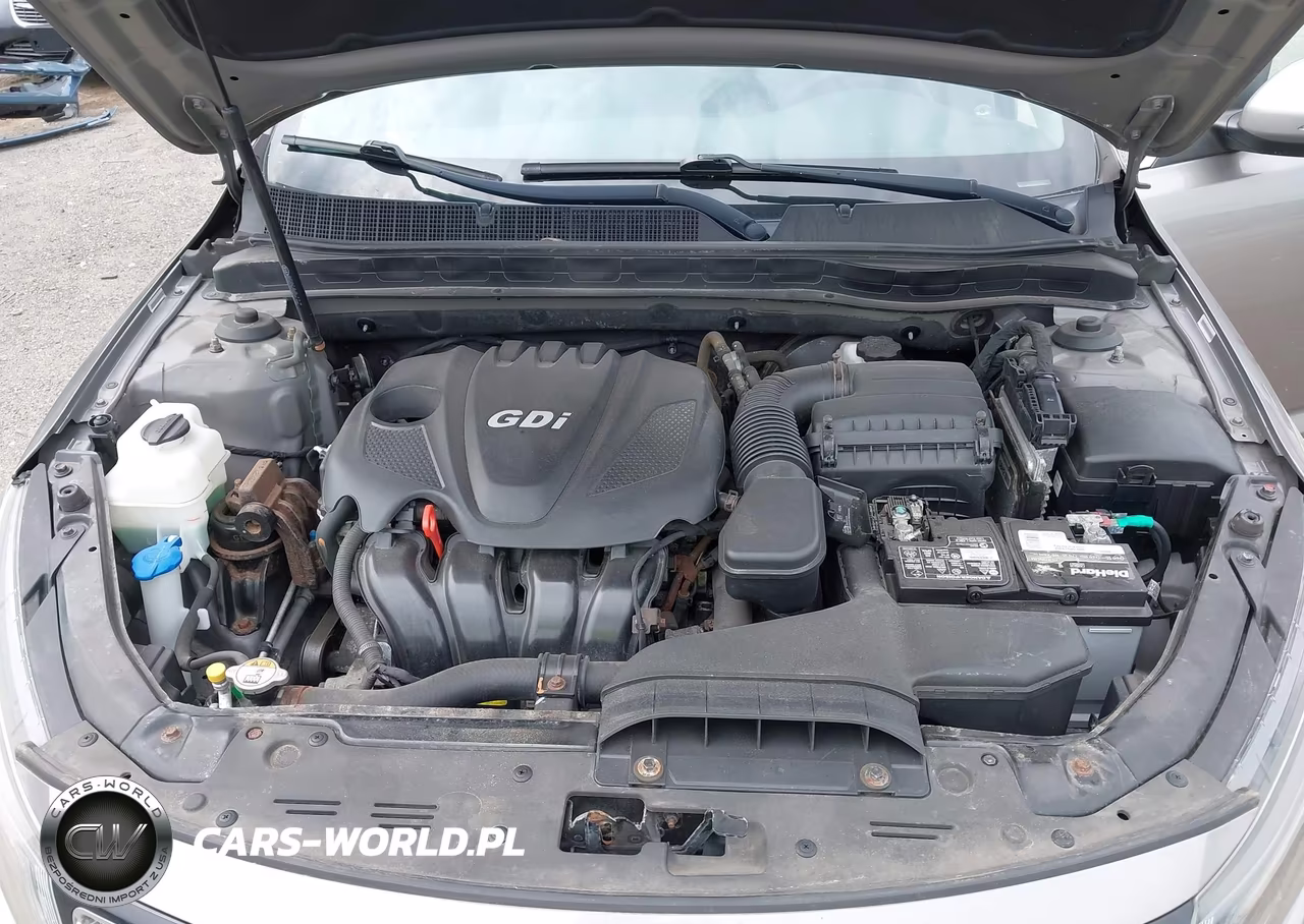 2015 Kia Optima Lx VIN:5XXGM4A77FG445851 - 10