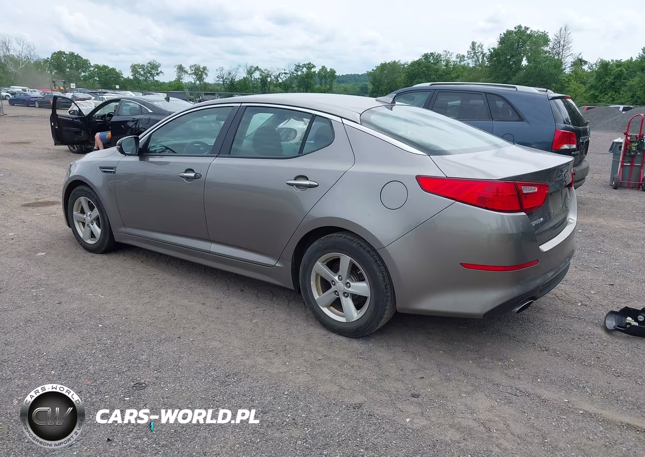 2015 Kia Optima Lx VIN:5XXGM4A77FG445851 - 3