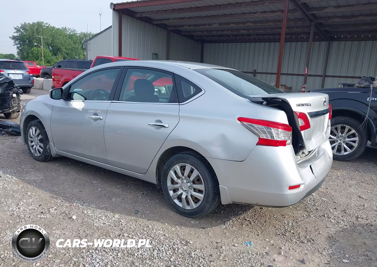2014 Nissan Sentra Fe+ S-Fe+ Sv-S-Sl-Sr-Sv VIN:3N1AB7AP1EY248969 - 3