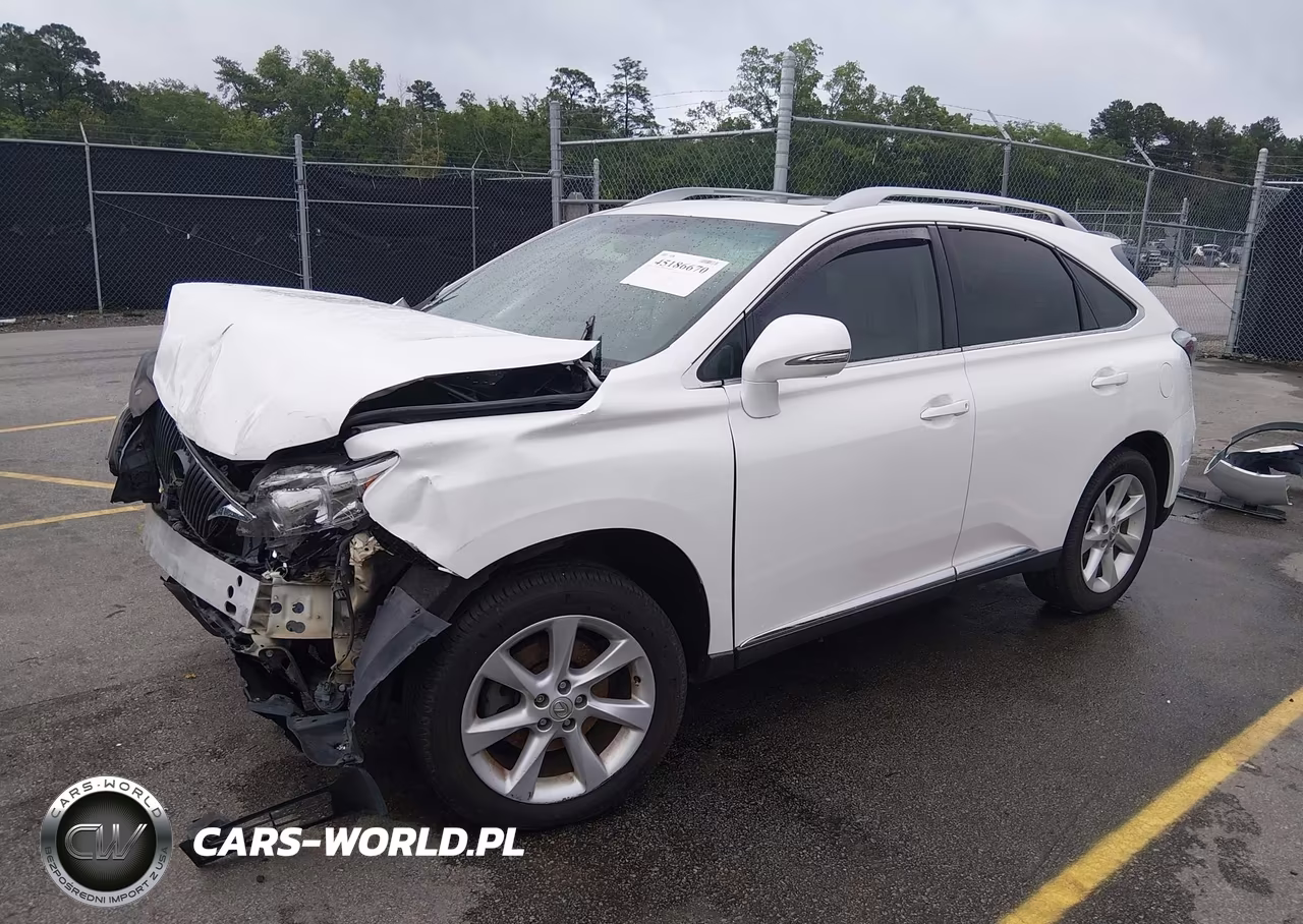 2010 Lexus Rx 350 VIN:2T2ZK1BA0AC004727 - 2