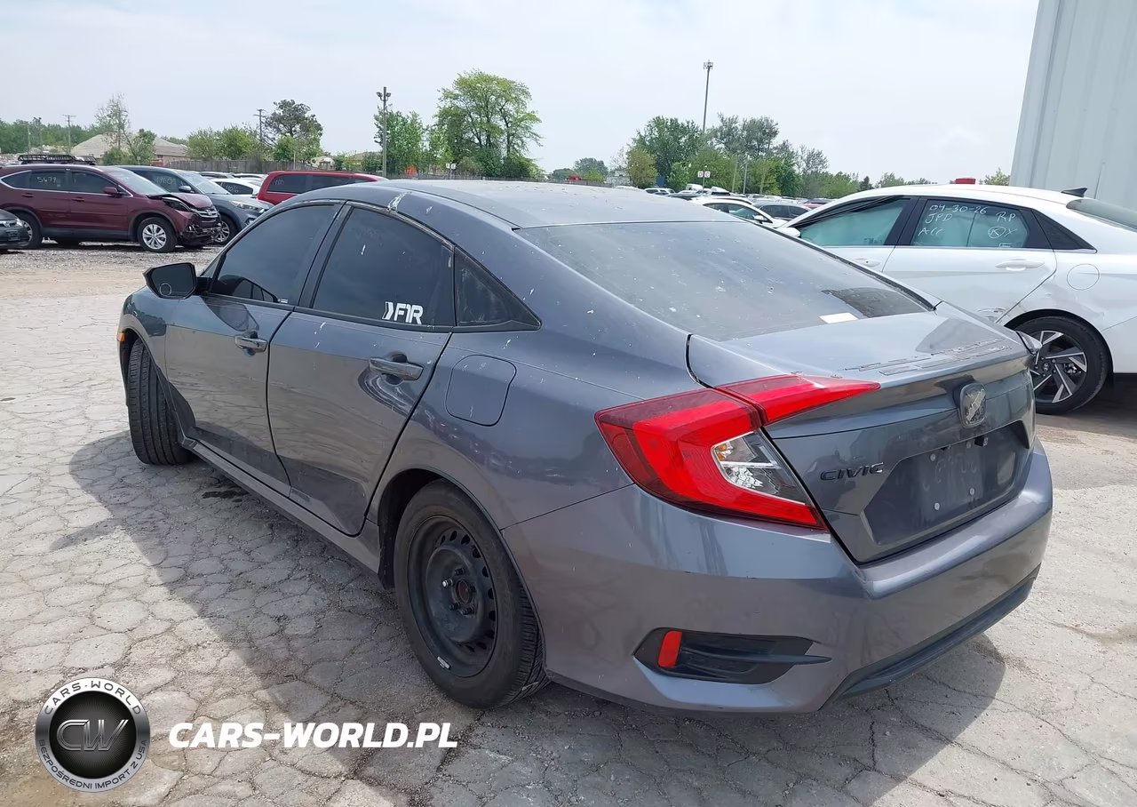 2020 Honda Civic Lx VIN:2HGFC2F69LH518053 - 3