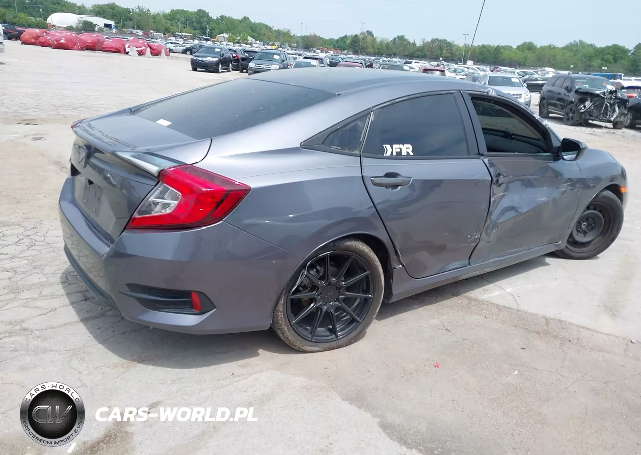 2020 Honda Civic Lx VIN:2HGFC2F69LH518053 - 4