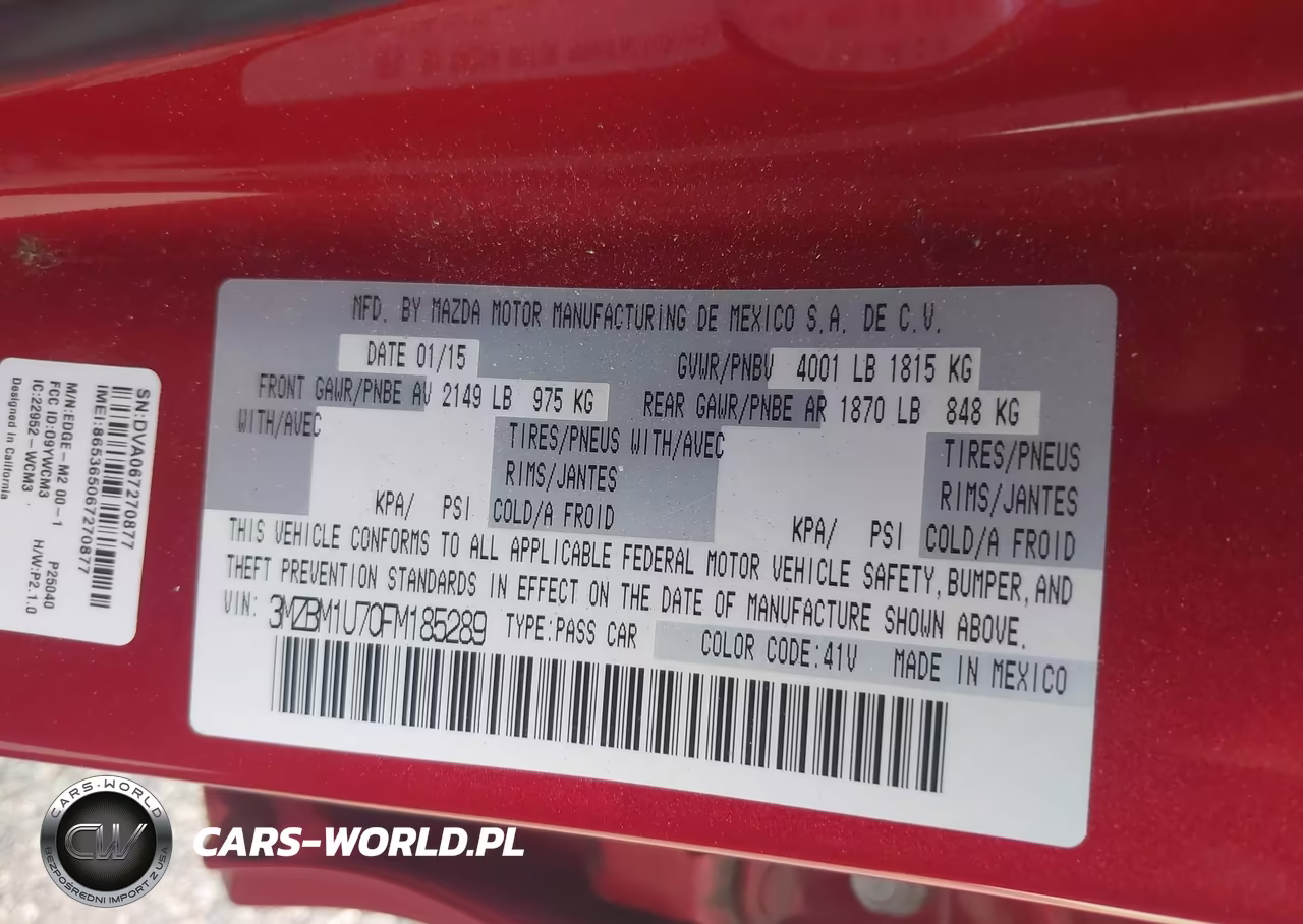 2015 Mazda Mazda3 I Sport VIN:3MZBM1U70FM185289 - 9